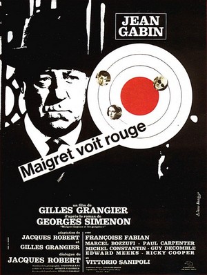 Maigret Voit Rouge (1963) - poster