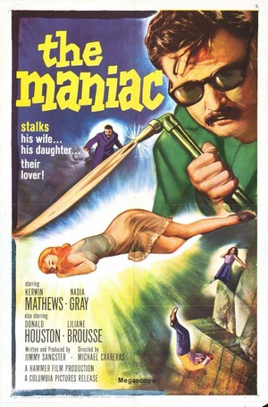 Maniac (1963) - poster