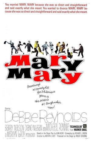 Mary, Mary (1963) - poster