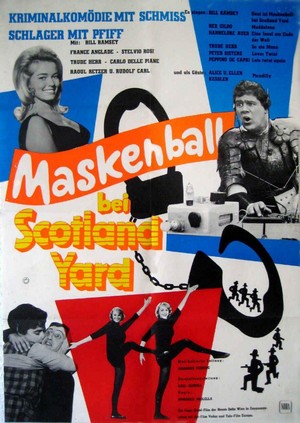 Maskenball bei Scotland Yard - Die Geschichte einer Unglaublichen Erfindung (1963) - poster