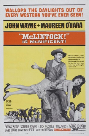 McLintock! (1963) - poster
