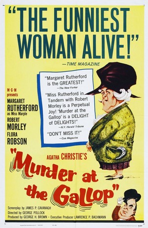 Murder at the Gallop (1963) - poster