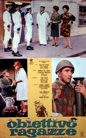 Obiettivo Ragazze (1963) - poster