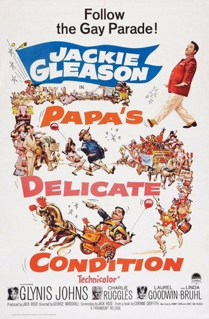 Papa's Delicate Condition (1963) - poster