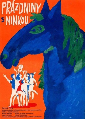 Prázdniny s Minkou (1963) - poster