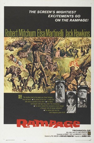 Rampage (1963) - poster