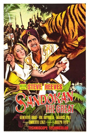 Sandokan, la Tigre di Mompracem (1963) - poster