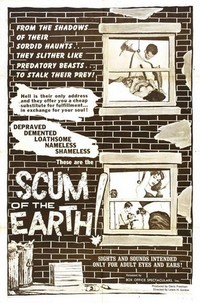 Scum of the Earth (1963) - poster