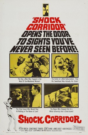 Shock Corridor (1963) - poster