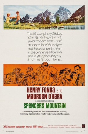 Spencer's Mountain (1963) - poster