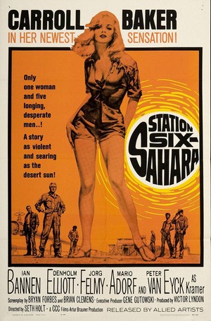 Station Six Sahara (1963) - poster