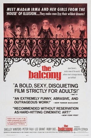 The Balcony (1963) - poster