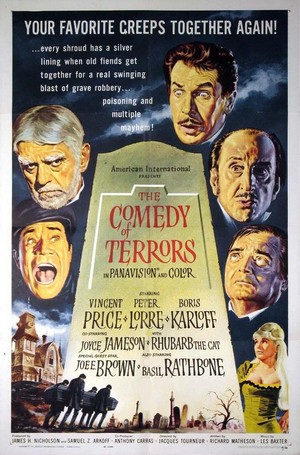 The Comedy of Terrors (1963) - poster