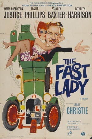 The Fast Lady (1963) - poster