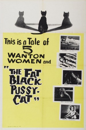 The Fat Black Pussycat (1963) - poster