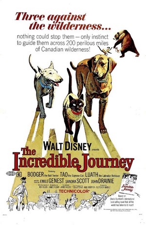 The Incredible Journey (1963) - poster