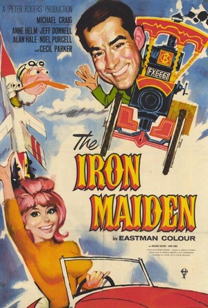 The Iron Maiden (1963) - poster