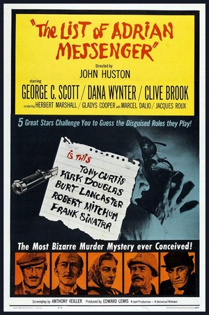 The List of Adrian Messenger (1963) - poster