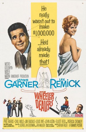 The Wheeler Dealers (1963) - poster