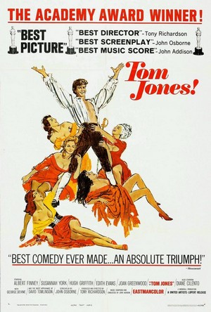 Tom Jones (1963) - poster