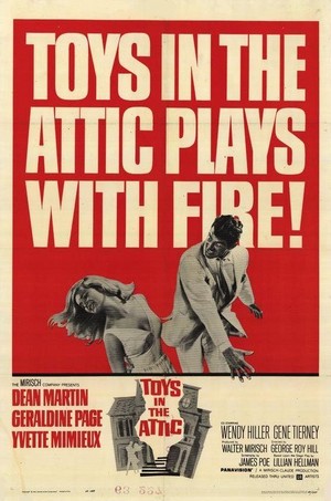 Toys in the Attic (1963) - poster