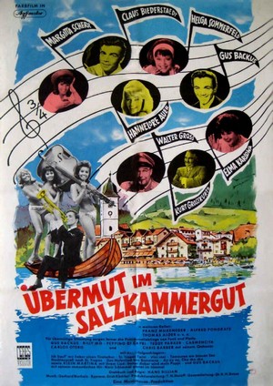 Übermut im Salzkammergut (1963) - poster