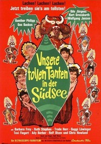 Unsere Tollen Tanten in der Südsee (1963) - poster