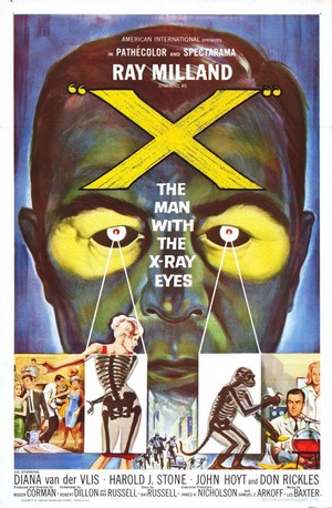 X (1963) - poster