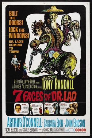 7 Faces of Dr. Lao (1964) - poster