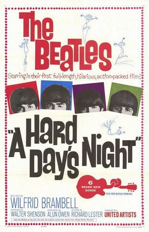 A Hard Day's Night (1964) - poster
