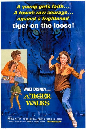 A Tiger Walks (1964) - poster