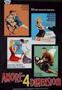 Amore in Quattro Dimensioni (1964) - poster