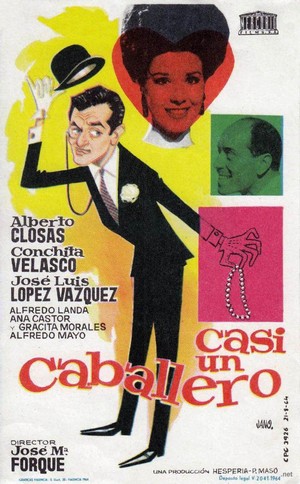 Casi un Caballero (1964) - poster