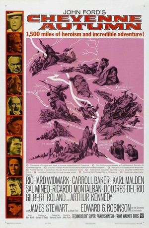 Cheyenne Autumn (1964) - poster