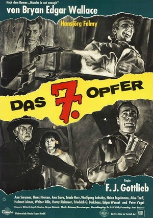 Das Siebente Opfer (1964) - poster