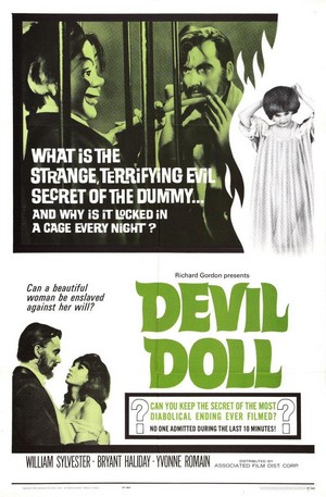 Devil Doll (1964) - poster