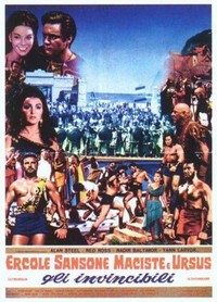 Ercole, Sansone, Maciste e Ursus gli Invincibili (1964) - poster