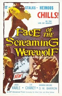 Face of the Screaming Werewolf (1964) - poster