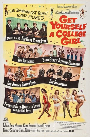 Get Yourself a College Girl (1964) - poster