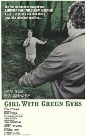 Girl with Green Eyes (1964) - poster
