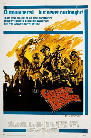 Guns at Batasi (1964) - poster