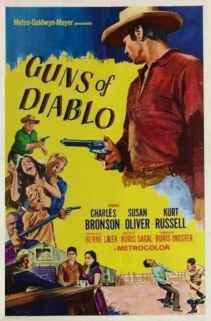 Guns of Diablo (1964) - poster