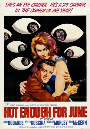 Hot Enough for June (1964) - poster