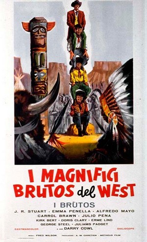 I Magnifici Brutos del West (1964) - poster