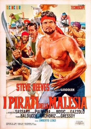 I Pirati della Malesia (1964) - poster
