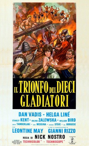 Il Trionfo dei Dieci Gladiatori (1964) - poster