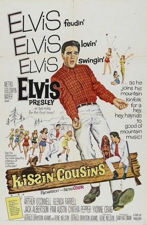 Kissin' Cousins (1964) - poster