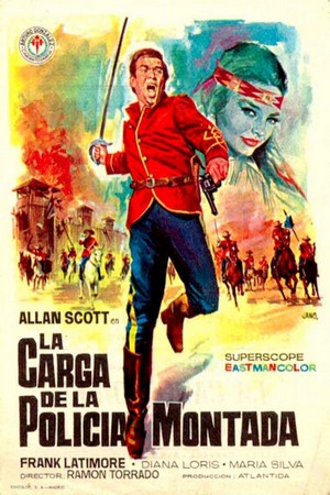La Carga de la Policía Montada (1964) - poster