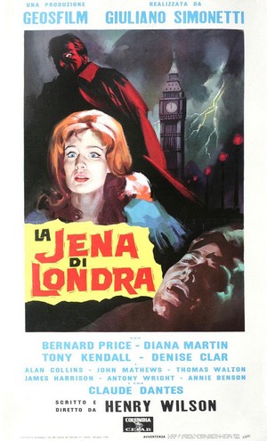 La Jena di Londra (1964) - poster