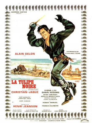 La Tulipe Noire (1964) - poster